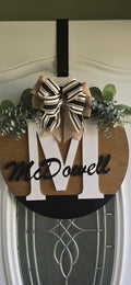 Custom Family Door sign